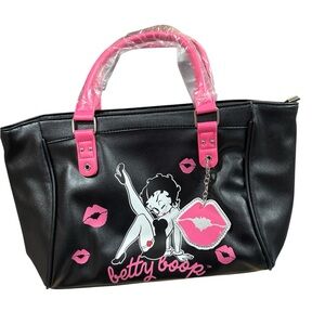 Betty Boop black& Pink crossbody handbag & Bundle of 6 (see pics)